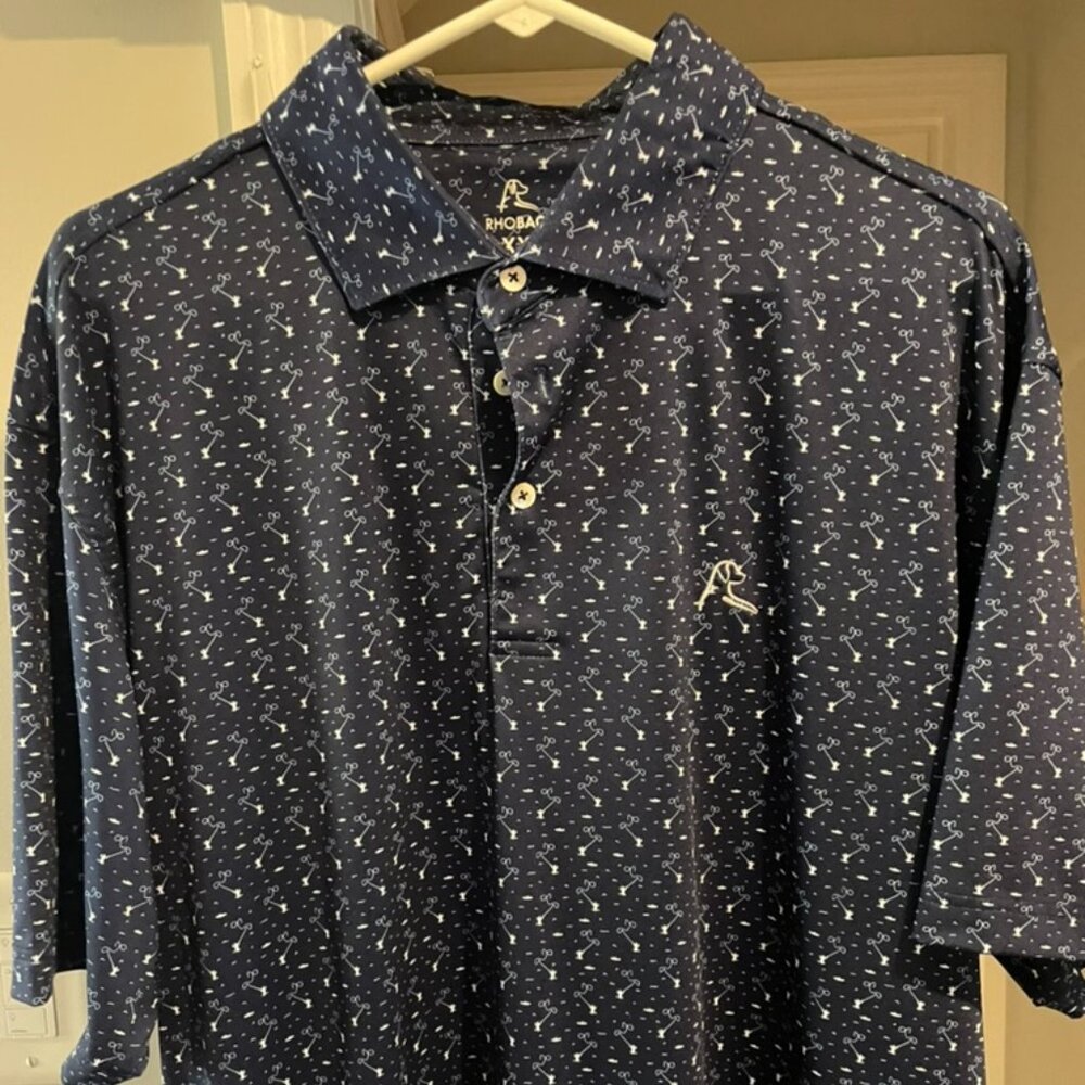 Rhoback "The Fly Fisher" Polo XXL